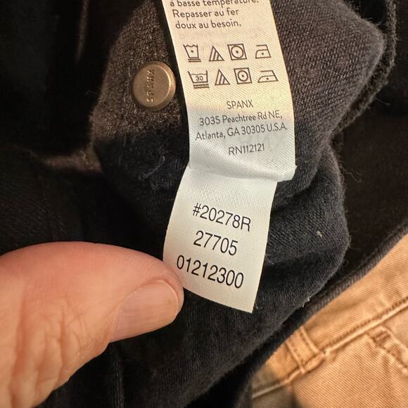 Spanx Ankle Pull On Skinny Jean Clean Black XS - Picture 7 of 7